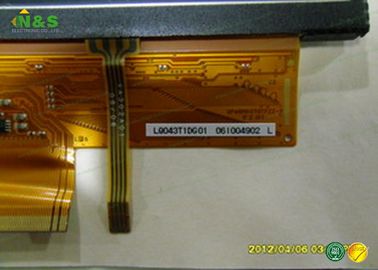 LQ043T3DX0A صفحه نمایش کریستال مایع 105.5 × 67.2 میلیمتر است