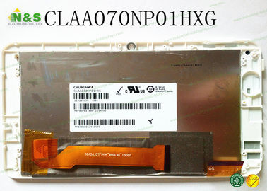 CLAA070NP01HXG ماژول LCD TFT، CPT 1024 × 600 صفحه نمایش 7 اینچی ال سی دی 250 به طور معمول سیاه