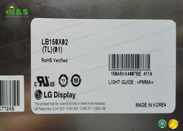 LB150X02-TL01 ال جی ال سی دی پنل، 15.0 اینچ صفحه نمایش لپ تاپ ال سی دی 1024 × 768