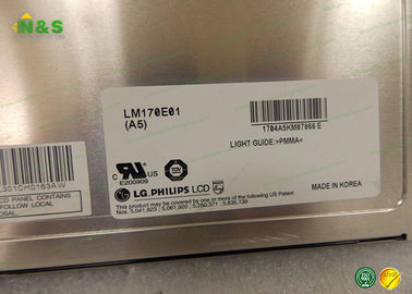 LM170E01-A5 پوشش سخت Lg نور خورشید قابل خواندن Lcd نمایش زاویه دید گسترده