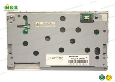 به طور معمول سفید LTM07C383 TOSHIBA 7.8 اینچ 480 × 234 500 250: 1 262K CCFL TTL