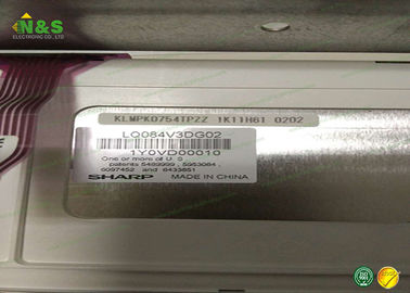 LQ084V3DG02 640 × 480 400 600: 1 262K WLED TTL پنل LCD شارپ