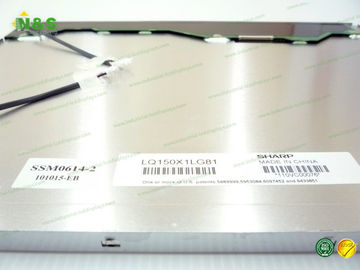 LQ150X1LG81 SHARP تلفن همراه ال سی دی جایگزینی صفحه نمایش 1024 × 768 روشنایی 350 Cd / M²