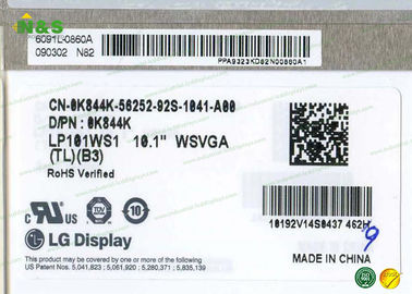 اصلی 1024 * 576 LP101WS1-TLB3 LCD صفحه نمایش ال جی برای 10.1 اینچ، بدون لمسی