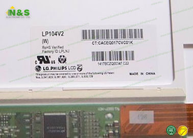 بدون لمس LG.Philips LCD LP104V2-W برای 10.4 اینچ، 640 * 480 مستطیل مستطیلی