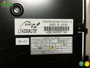 به طور معمول سیاه 23.0 اینچ LTA230A172F توشیبا TFT-LCD ماژول 23.0 اینچ، 1280 × 768 نوع لامپ CCFL